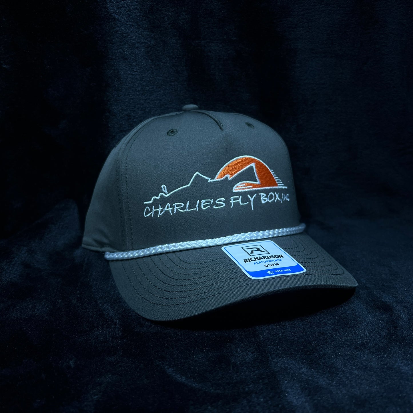 CFB Hat, Dark Olive White Rope OG Logo