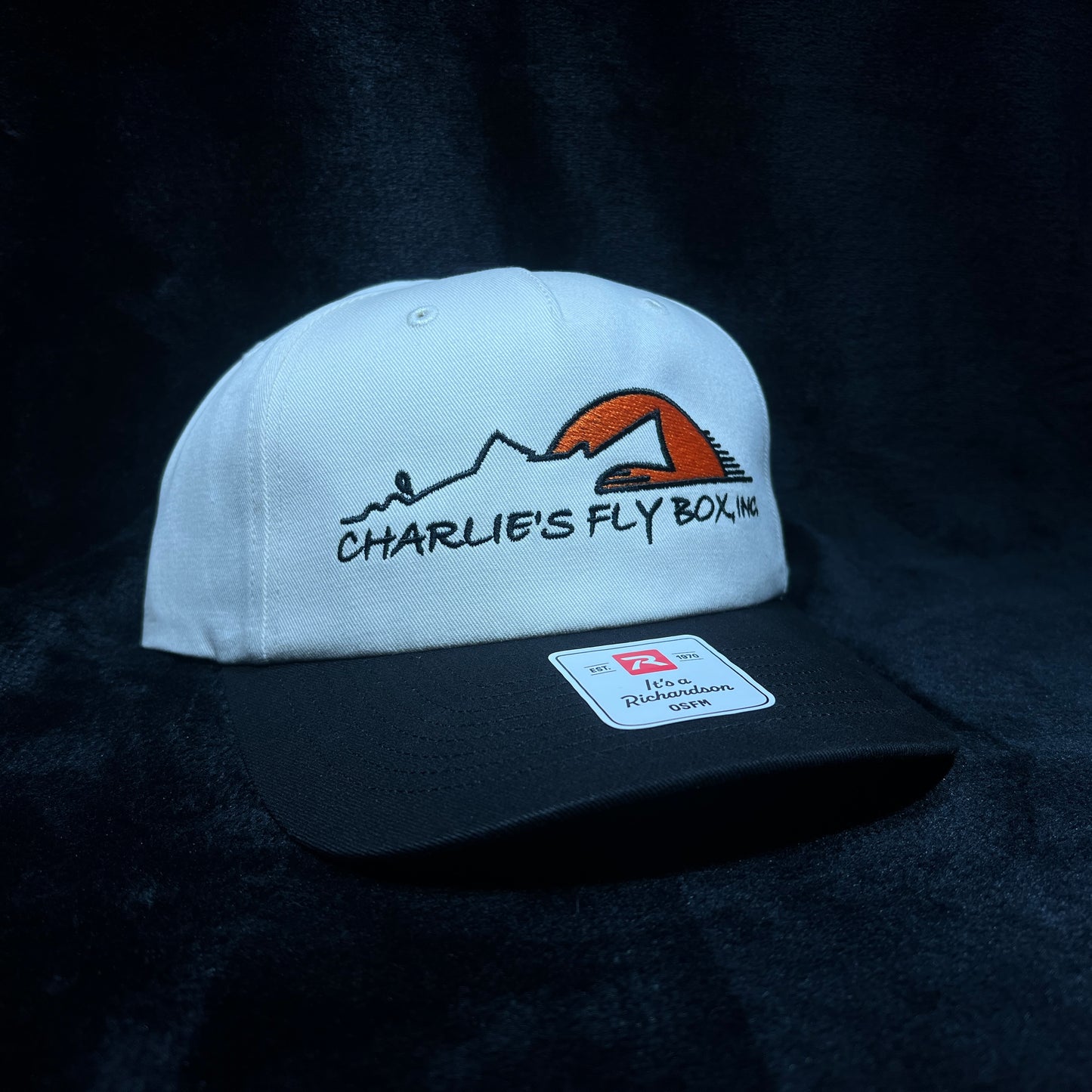 CFB Hat Black and White W/ OG Logo
