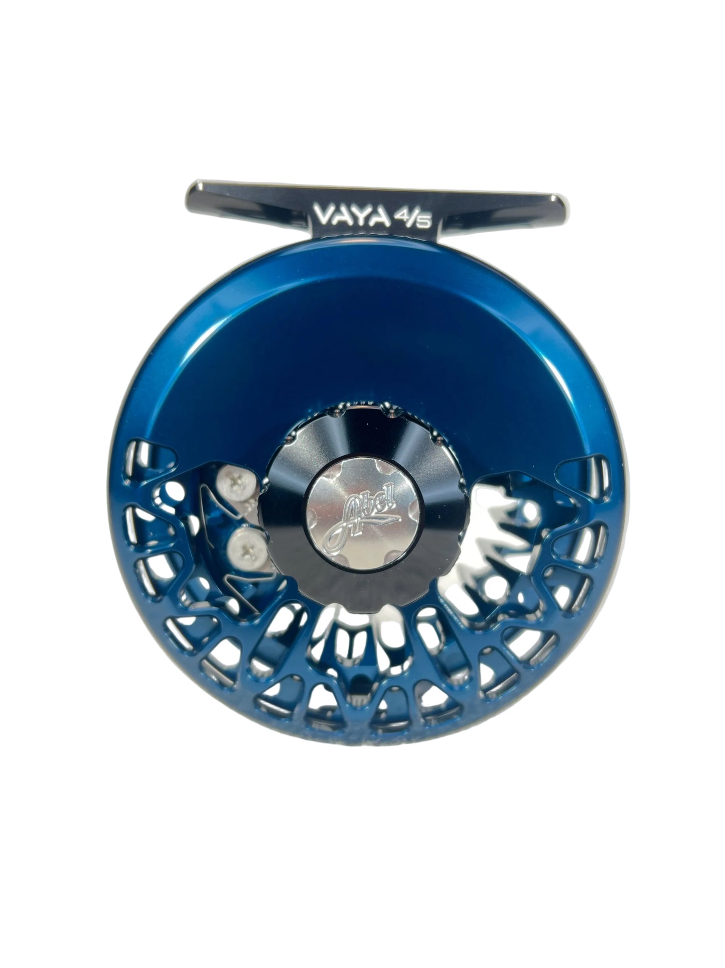 abel vaya 4 5 w deep blue finish w black drag knob ebony handle
