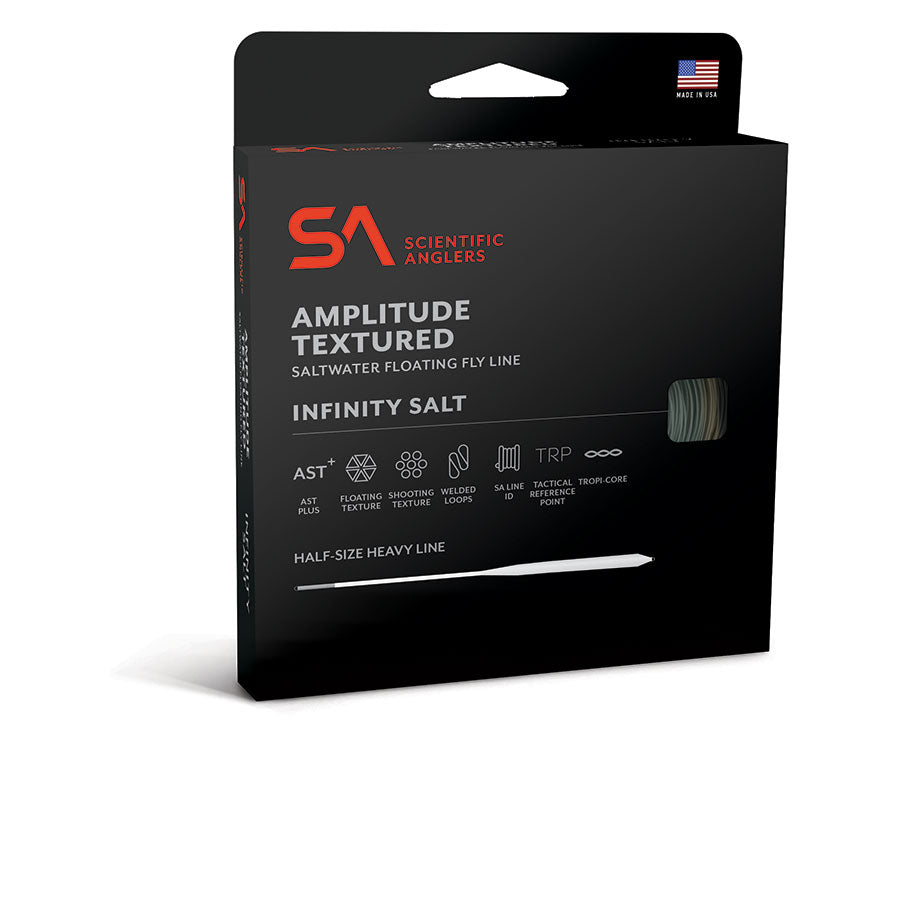 SA Amplitude Textured Infinity Salt Fly Line – charliesflybox
