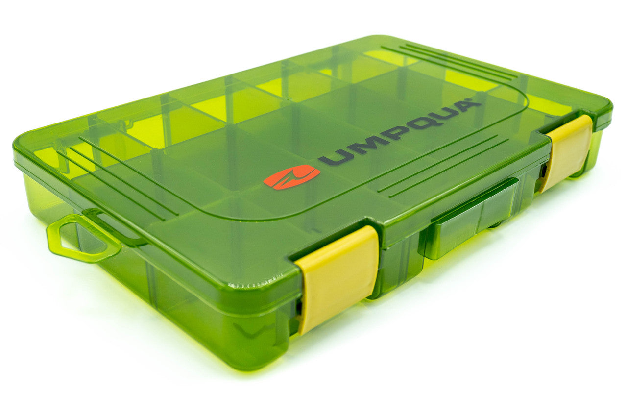 Umpqua Bug Locker #3618 Large 18 Compartment Adjustable Fly Box