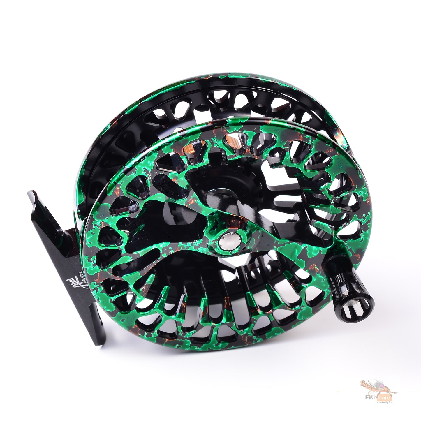 Abel Vaya 5/6 Retro Green/Black W/Bronze Drag Knob & Black Metal Handle