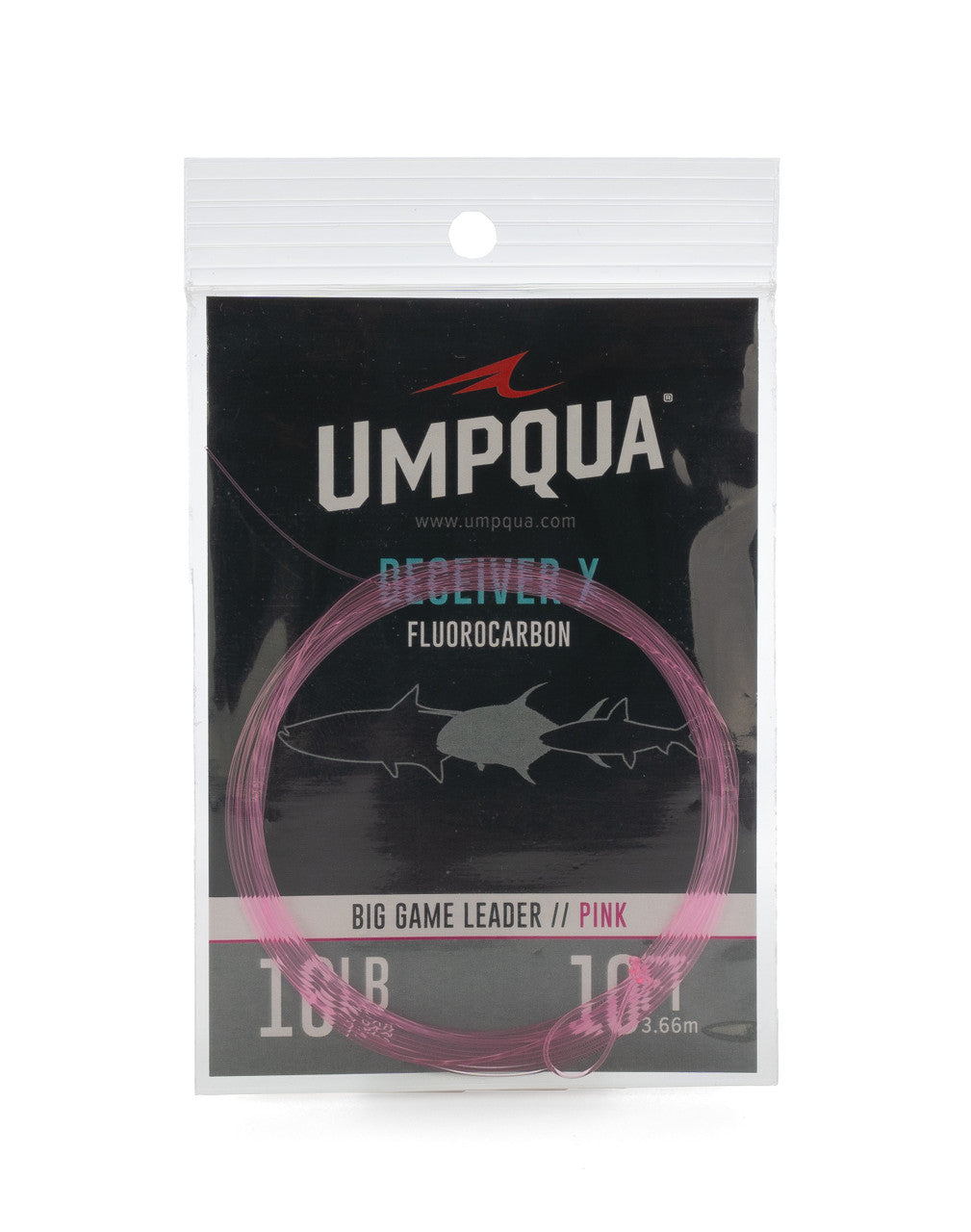 umpqua deceiver x big game fluorocarbon leader pink