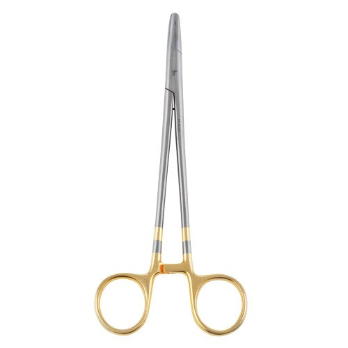 Dr. Slick Long Range Gold Forceps, 8 in