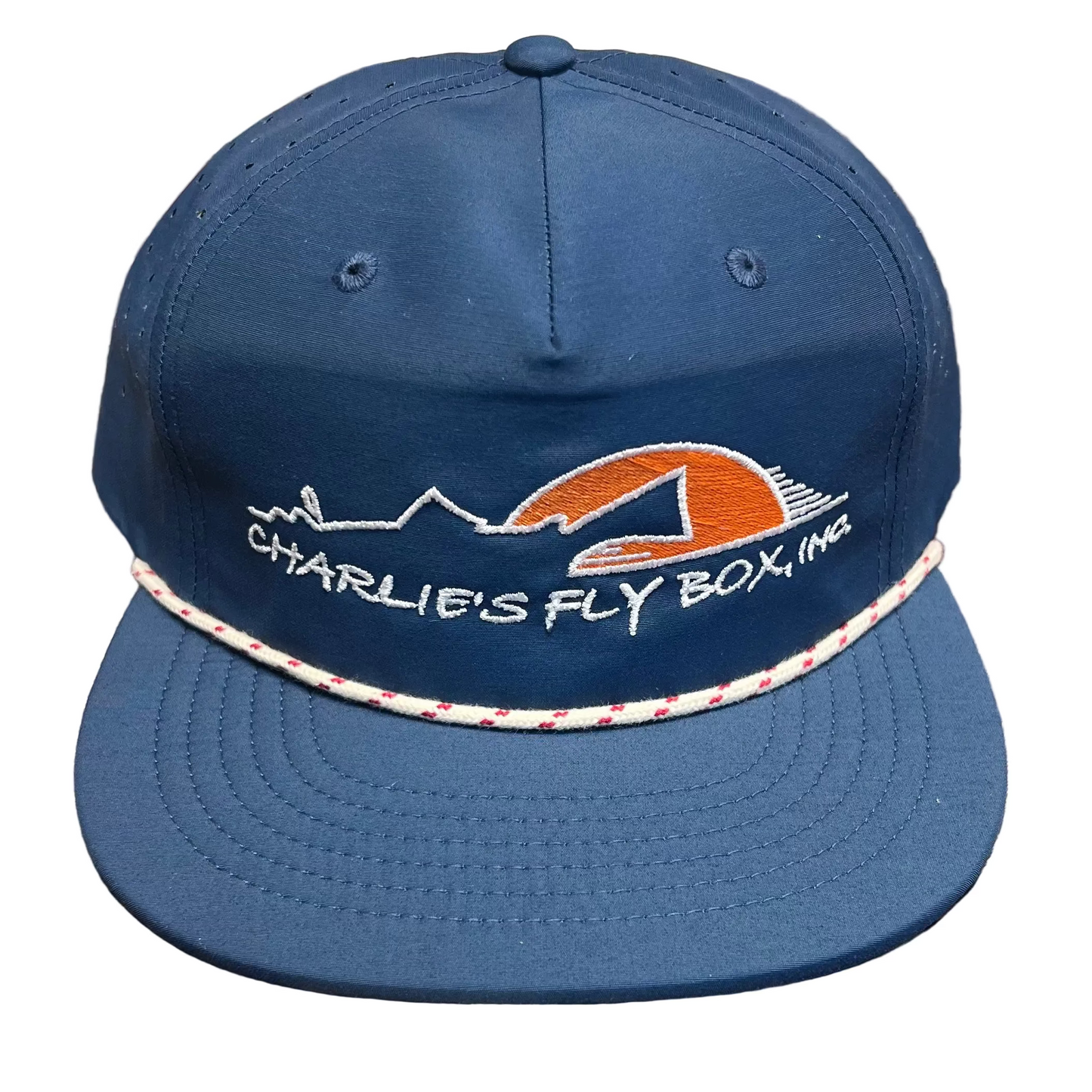 CFB OG Logo Performance Hat, Dark Blue