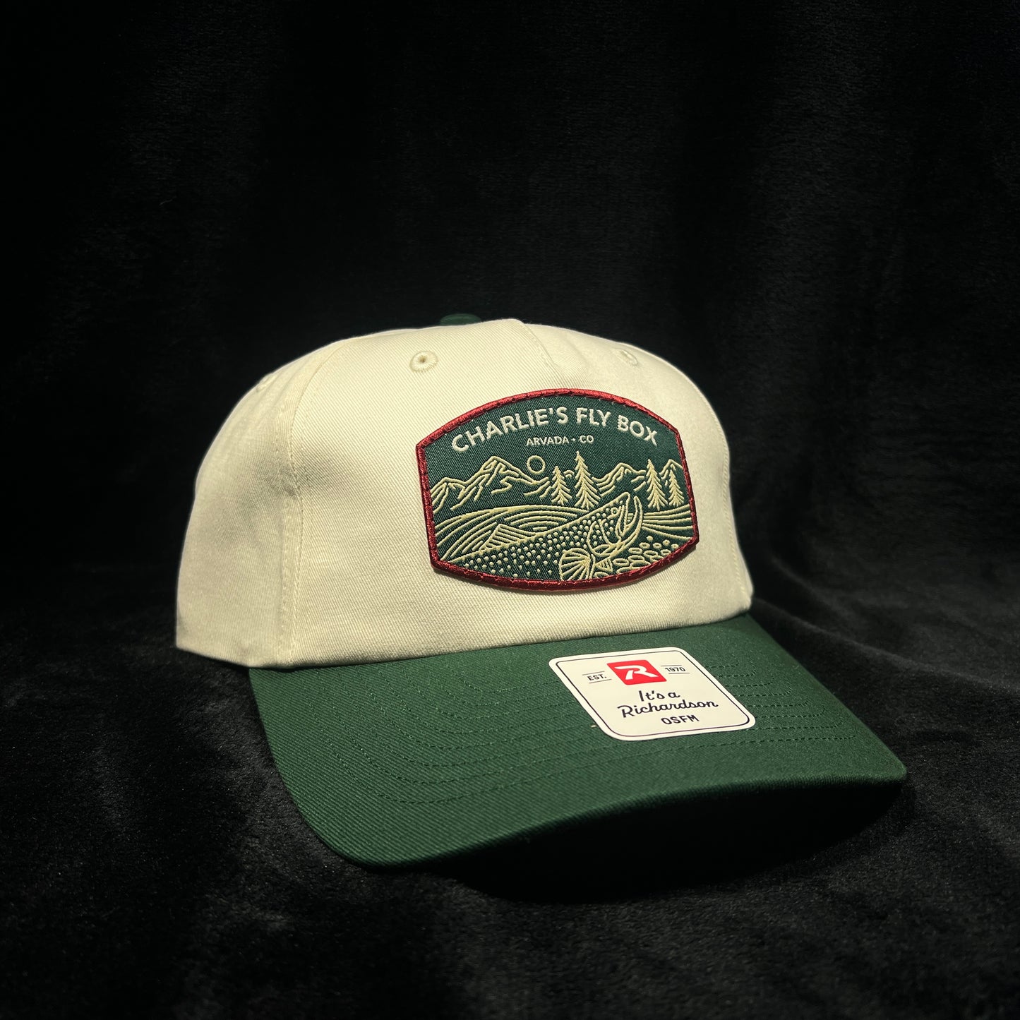 CFB Hat Cream & Dark Green w/ Underwood Patch