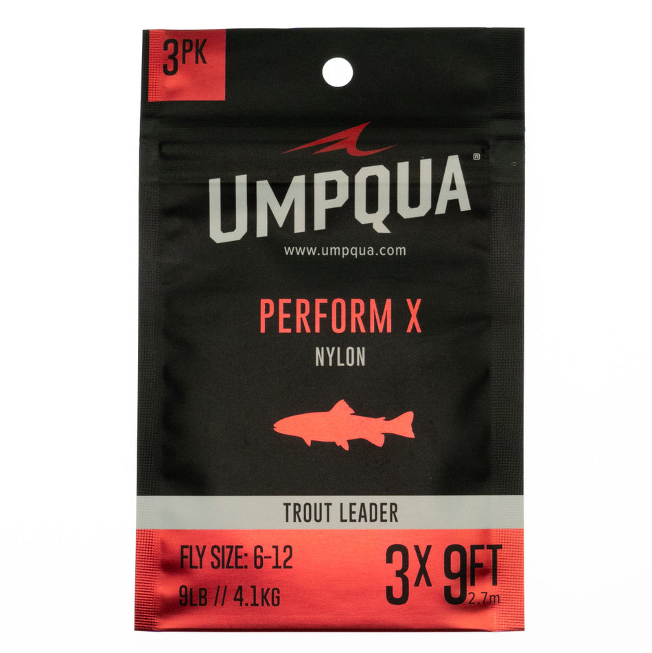 Umpqua 7.5 Foot Perform X Nylon Leaders