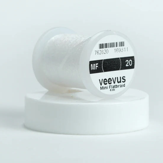 Veevus Mini Flat Braid Pearl