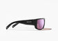 Bajio Piedra Polarized Sunglasses Black Matte Frame w/ Rose Mirror Polycarbonate Lens