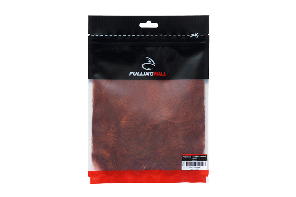 Fulling Mill Premium Marabou Blood Feathers