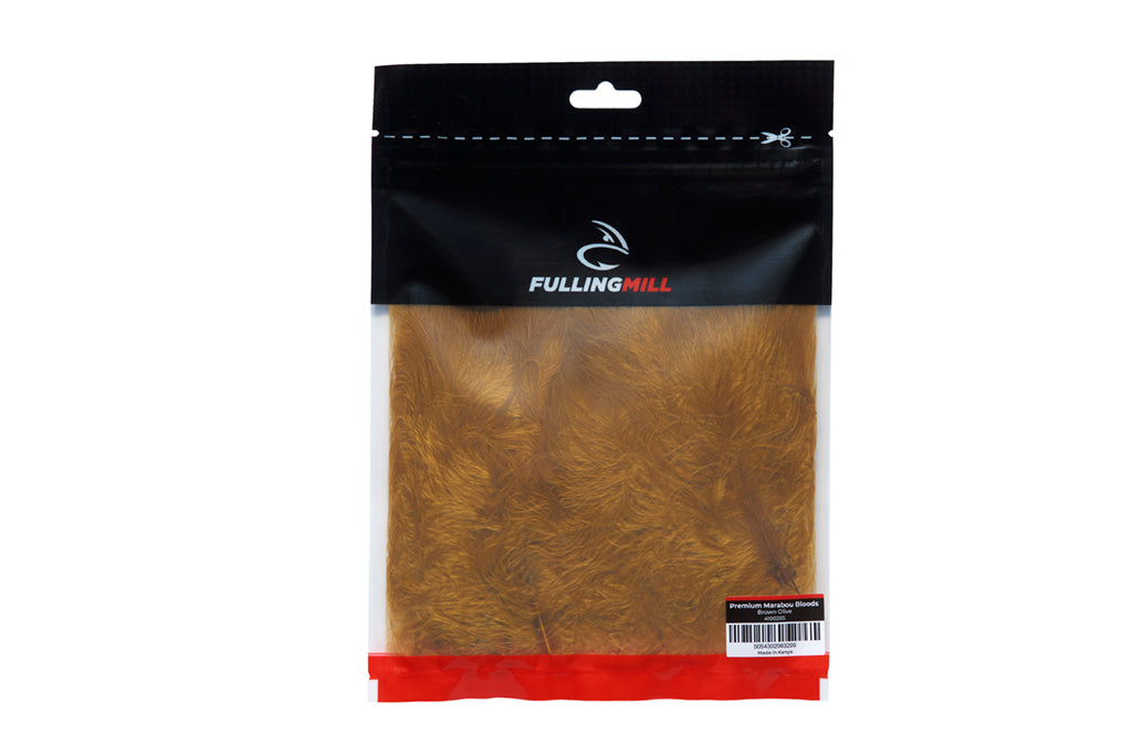 Fulling Mill Premium Marabou Blood Feathers