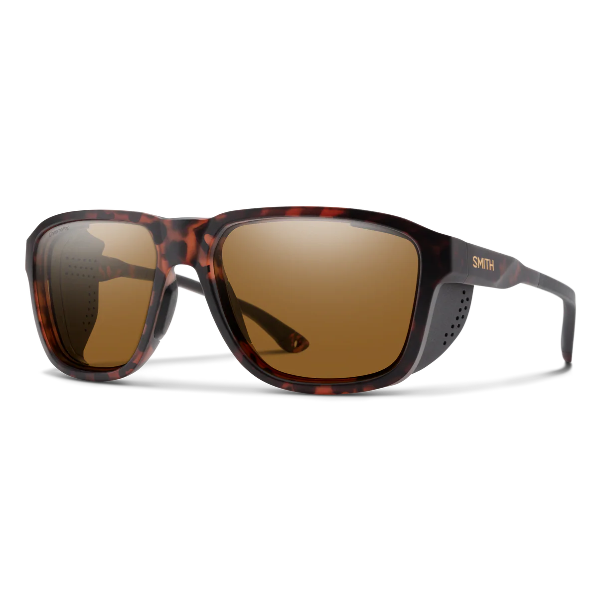 Smith Embark Matte Tortoise Frame W/ ChromaPop Brown Glass Lens