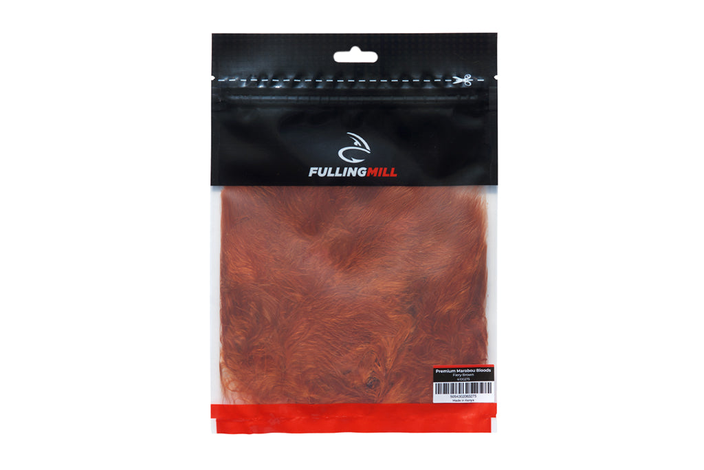 Fulling Mill Premium Marabou Blood Feathers