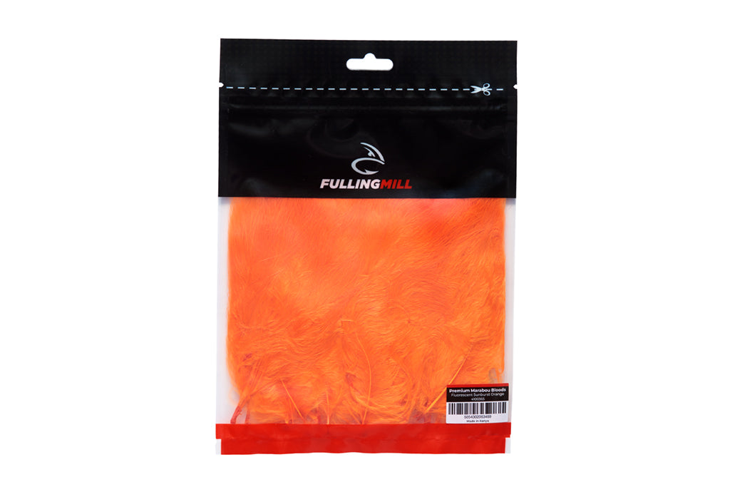 Fulling Mill Premium Marabou Blood Feathers