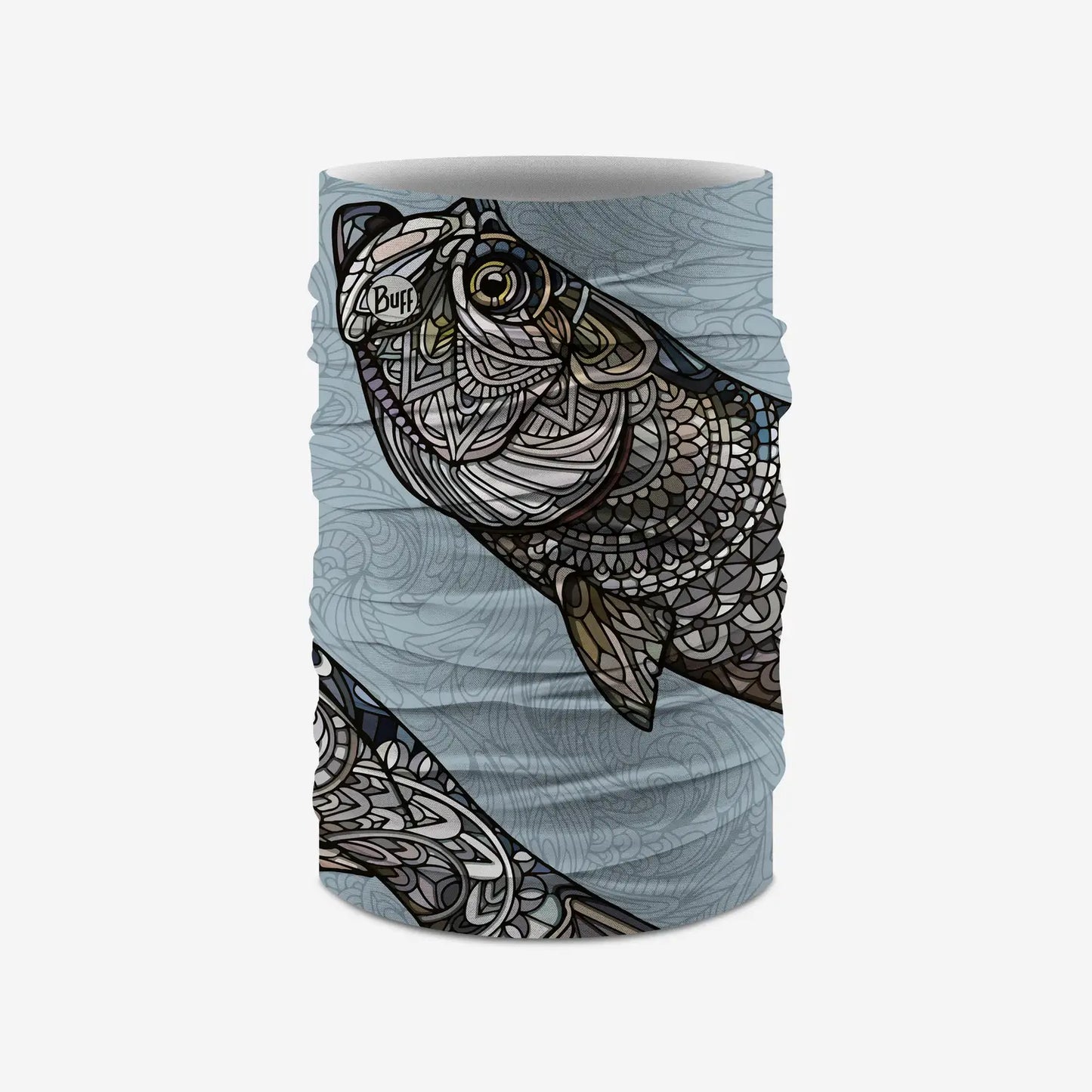 Buff CoolNet UV® Neckwear Andrea Larko Tarpon Steel