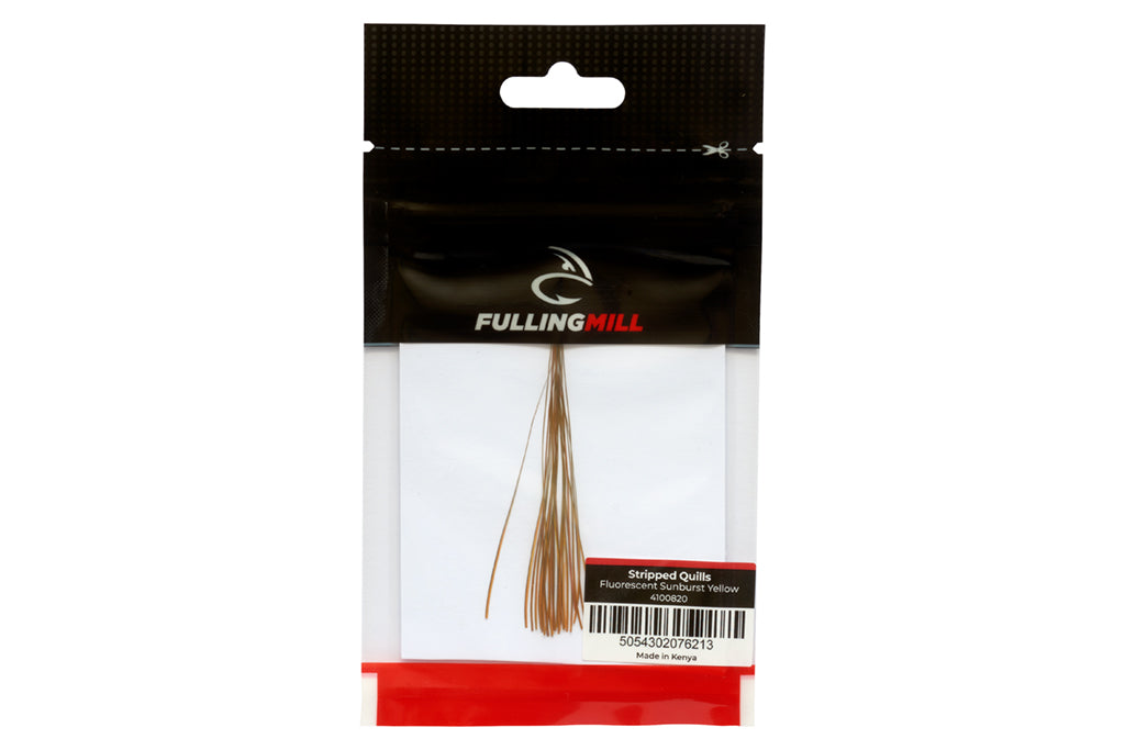 Fulling Mill Stripped Peacock Quill