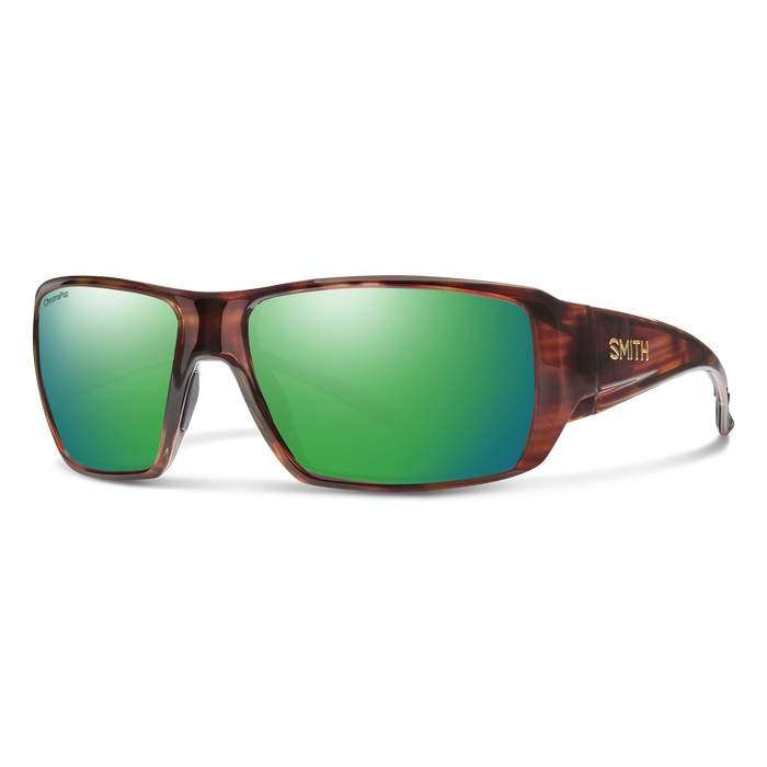 Longfin by Smith Optics, Black + ChromaPop Polarized Green Mirror Lens