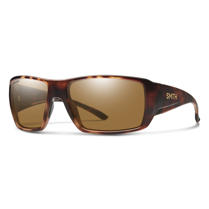 Guide's Choice XL by Smith Optics, Matte Havana Frame with ChromaPop Glass Polarized Brown Lenses