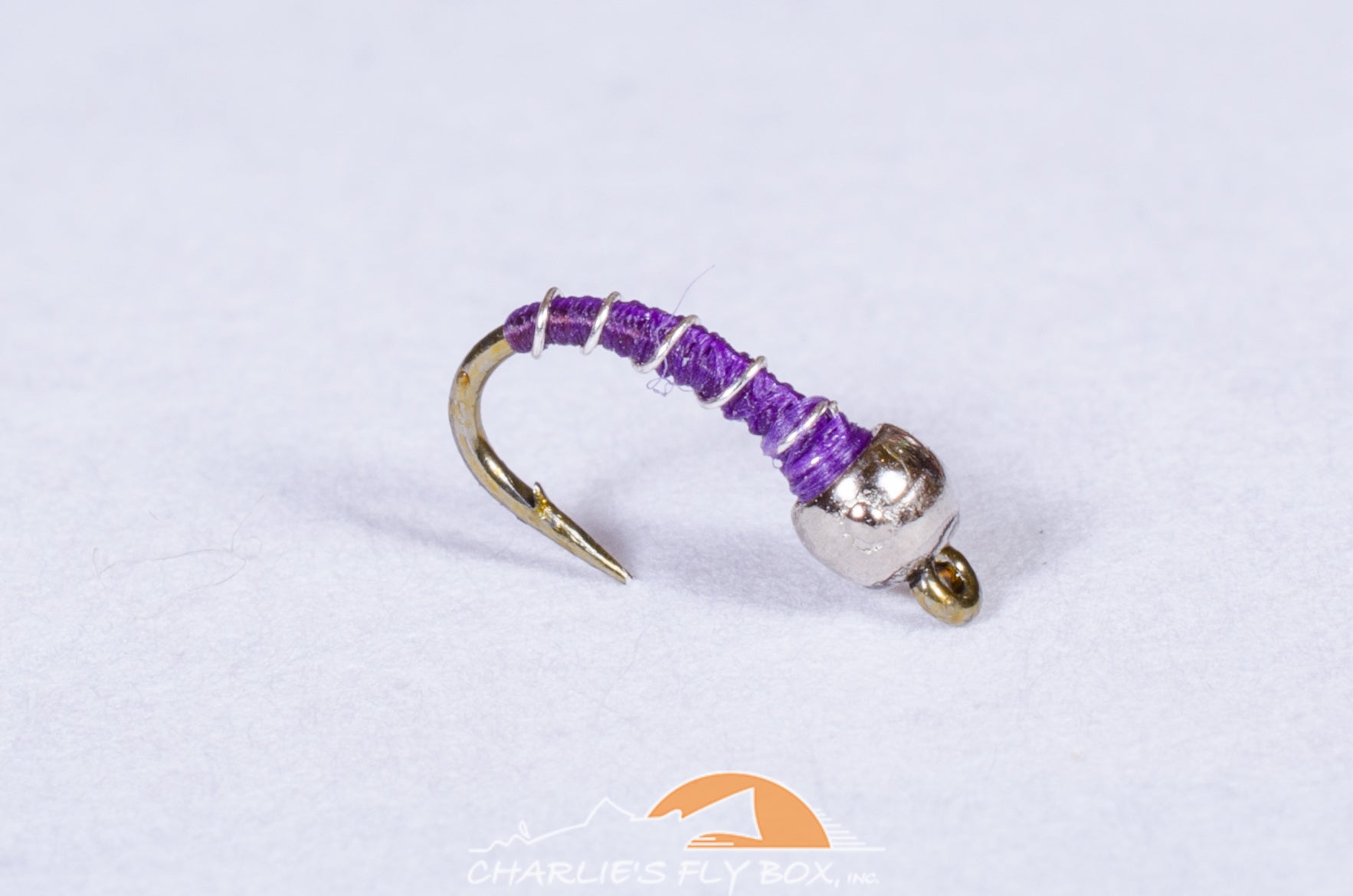Zebra Midge Tungsten, Purple – charliesflybox