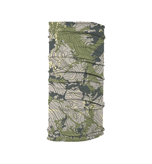 RepYourWater Topo Camo Sun Shield