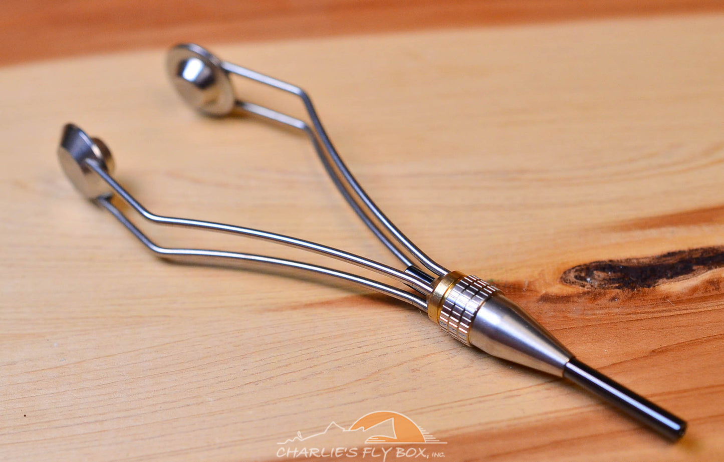 Tiemco Adjustable Double Arm Bobbin, Straight, Heavy