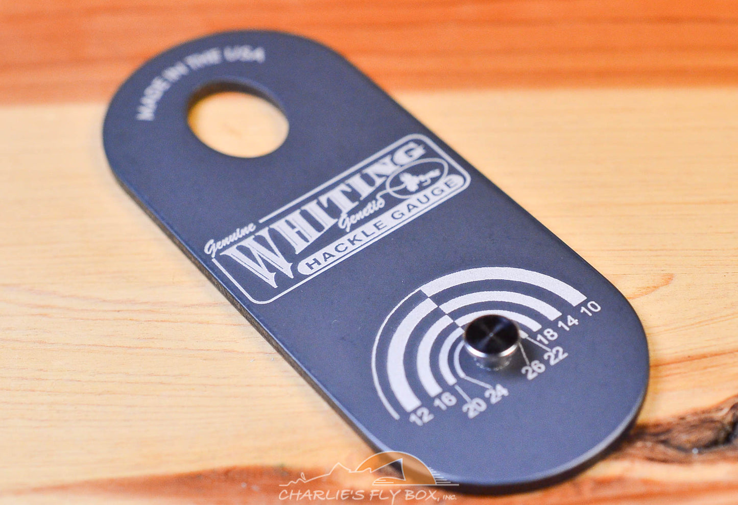 Whiting Hackle Gauge