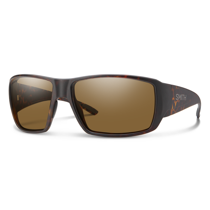 Guide's Choice by Smith Optics, Matte Tortoise Frame with ChromaPop Glass Polarized Brown Lens