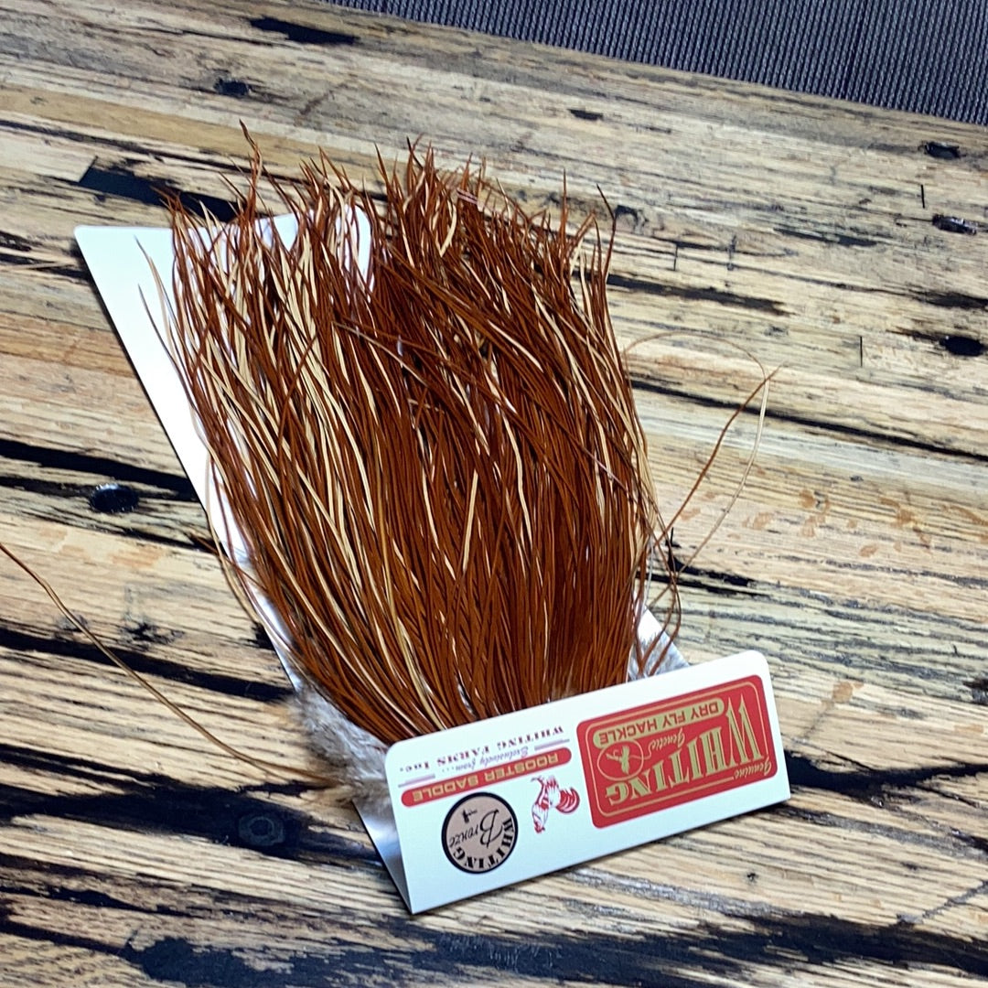 Whiting Bronze Grade Midge Saddle, Brown