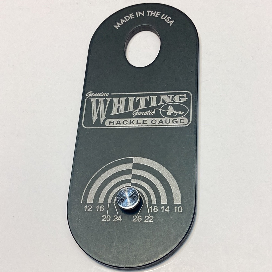 Whiting Hackle Gauge