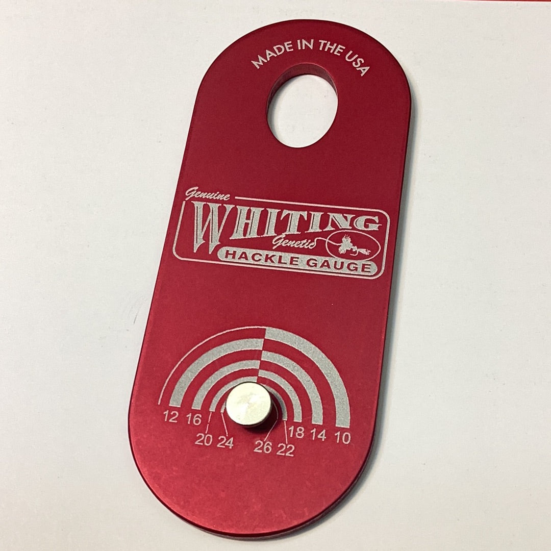 Whiting Hackle Gauge