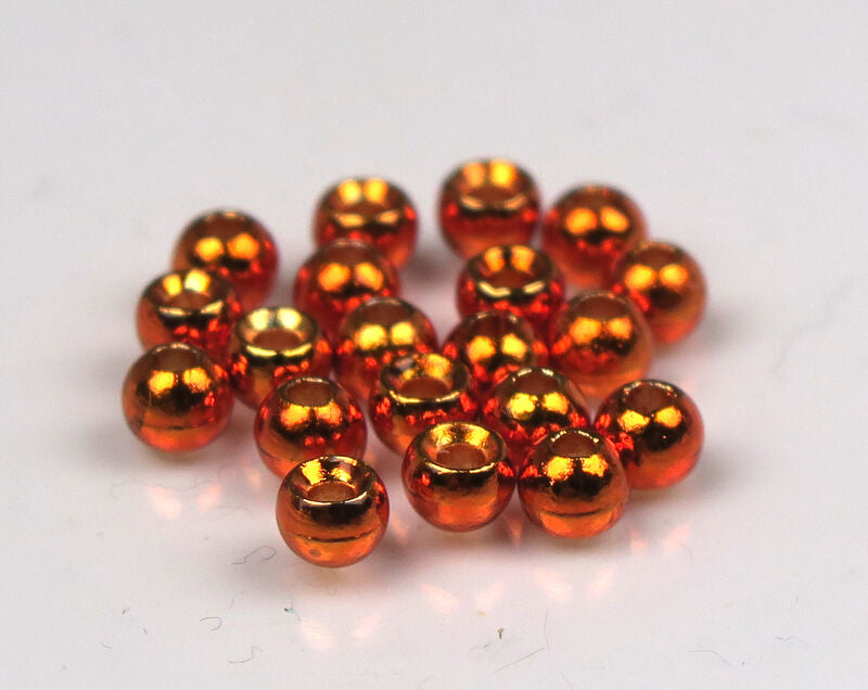 Plummeting Tungsten Beads, (radiant metallic colors)