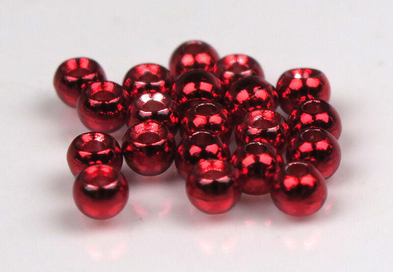 Plummeting Tungsten Beads, (radiant metallic colors)