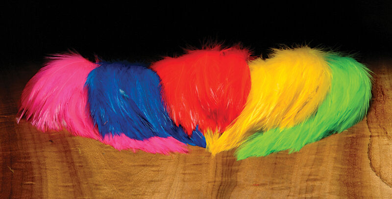 Strung Saltwater Neck Hackle