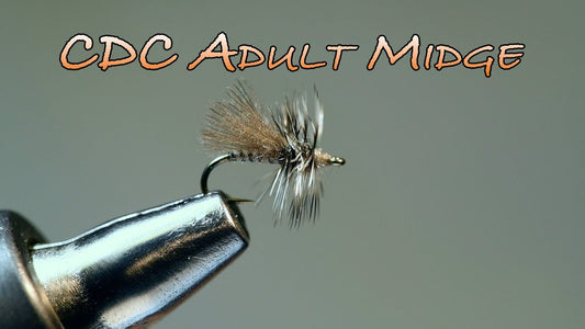 CDC Adult Midge Fly Tying Video