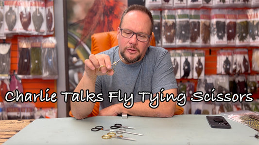 Charlie Craven Talks Fly Tying Scissors