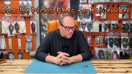 Charlie Picks His Top Flies for November 2025