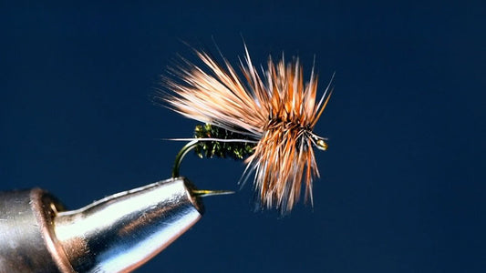 Duranglers Peacock Caddis Fly Tying Video