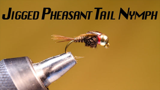 Jigged Pheasant Tail Nymph Fly Tying Video