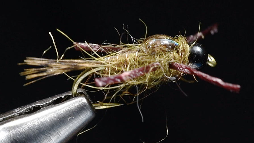 Rubber Fly Rings Rubber Leg Hare's Ear Green Drake Fly Tying Video – charliesflybox