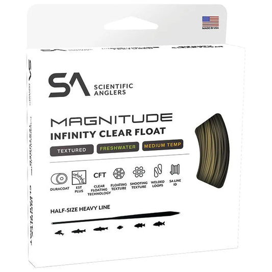 Scientific Anglers Magnitude Textured Infinity Clear Float Head