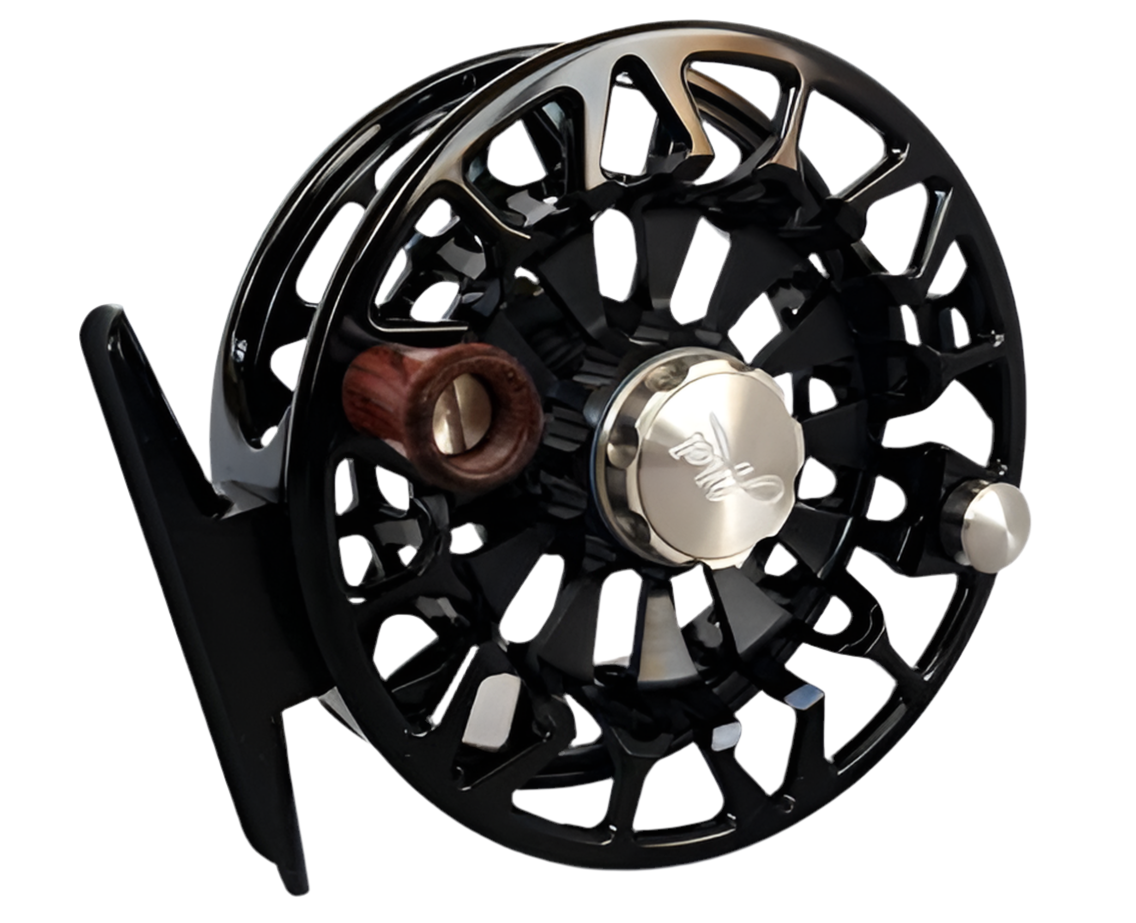abel fly reels closeouts SDF Black Finish W/Black Drag Knob Temple Fork Outfitters Tidal Its ported frame reduces spring-sale-30-2026 Color:8.2ml-10pcs