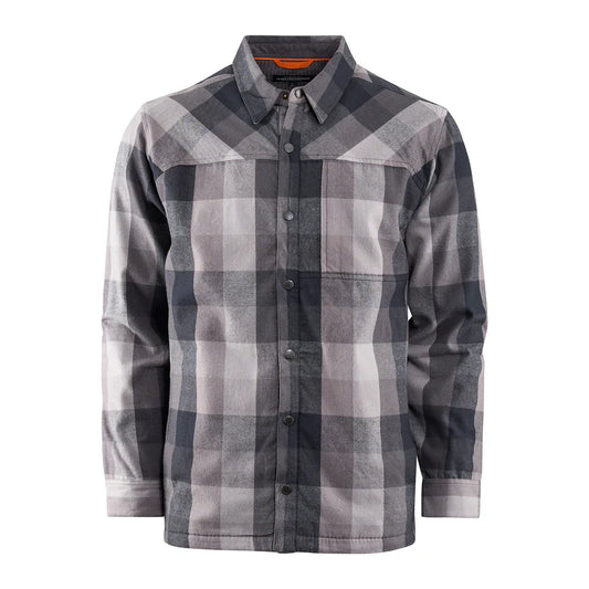 Grundens Bankside Lined Shacket - Anchor Plaid