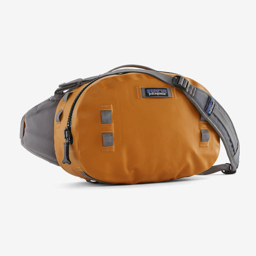 patagonia guidewater waterproof hip pack pigeon blue