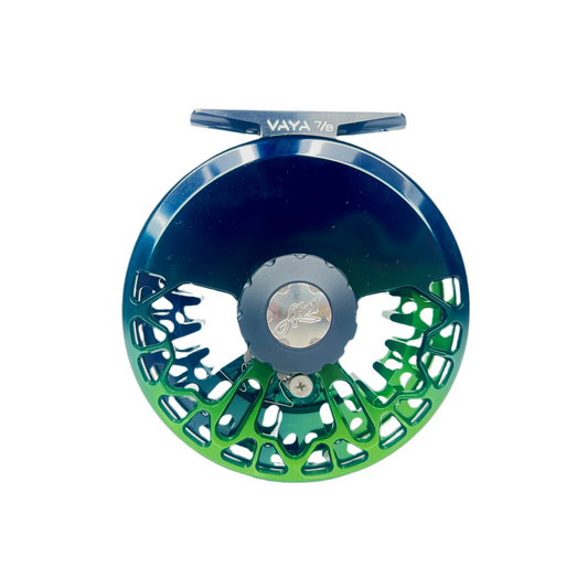 Abel Vaya 7/8 Black/Green Fade with Black Handle