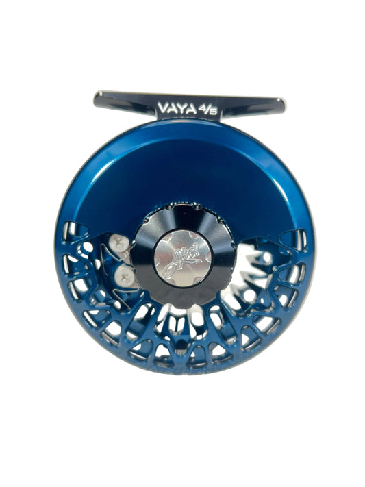 abel vaya 4 5 w deep blue finish w black drag knob ebony handle