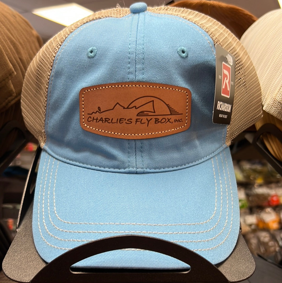 CFB Trucker, Low Profile, Light Blue/Tan