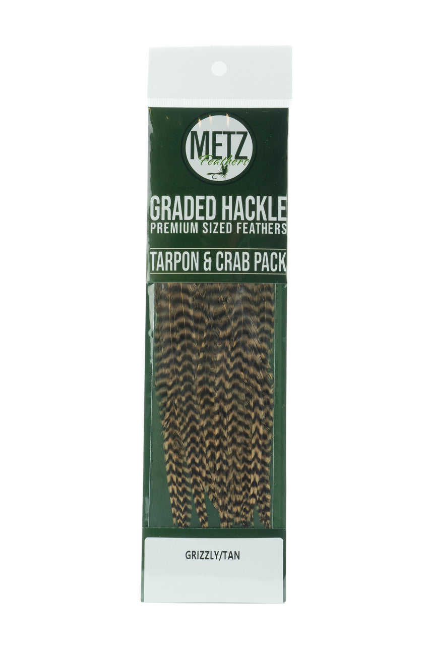 Metz Tarpon/Crab Hackle Packs