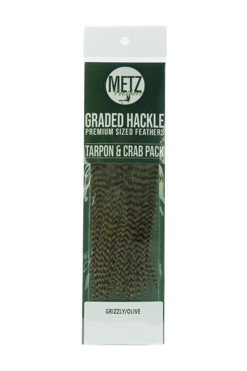 Metz Tarpon/Crab Hackle Packs