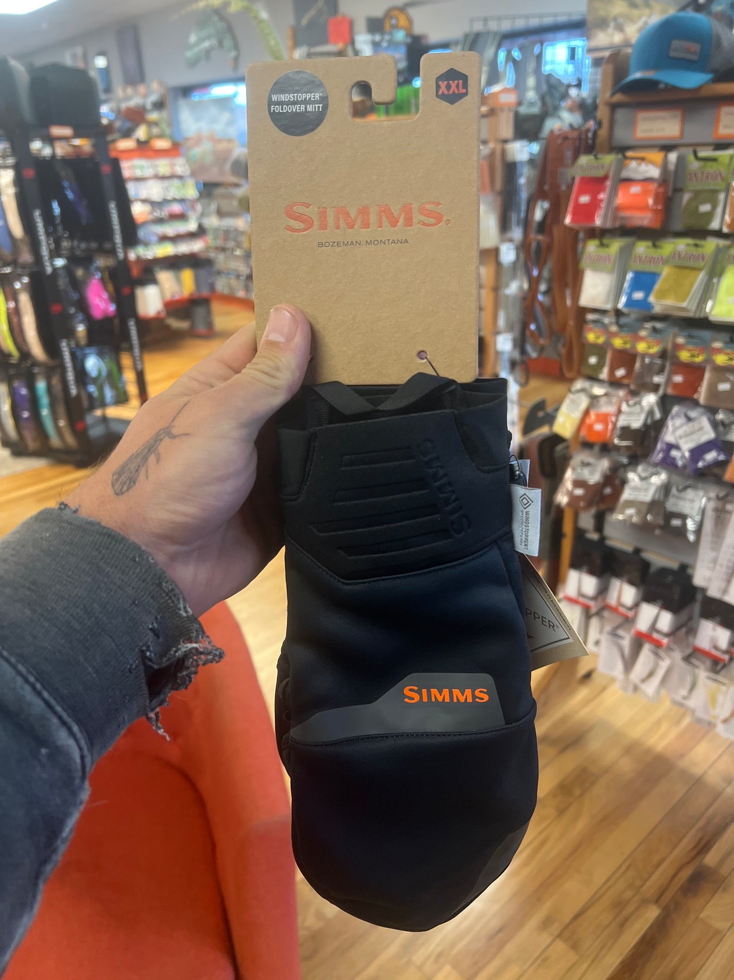 Wind stopper Foldover Mitt