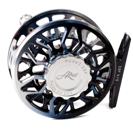 Abel SDF 4/5 Ported Black/Platinum Fade Finish W/ Platinum Drag Knob & Platinum Metal Handle